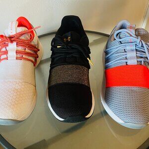 3 pairs Under Armour Breathe Lace Training Shoes, W 11/Eur 43,